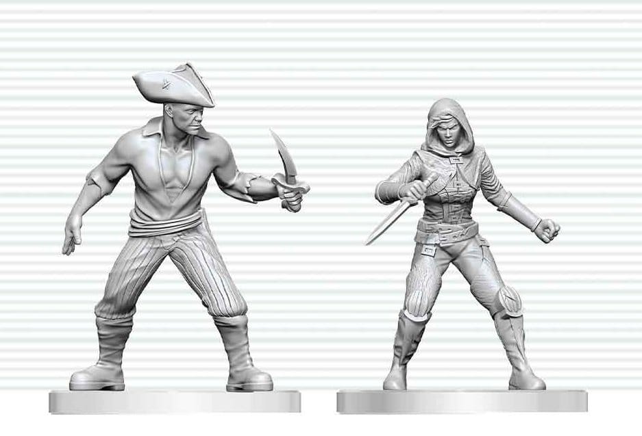 Dungeons & Dragons Nolzur's Marvelous Miniatures miniature à peindre Bandit & Pirate 14 cm