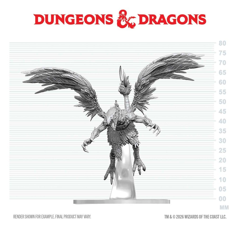 Dungeons & Dragons Nolzur's Marvelous Miniatures miniature à peindre Vrock 17 cm