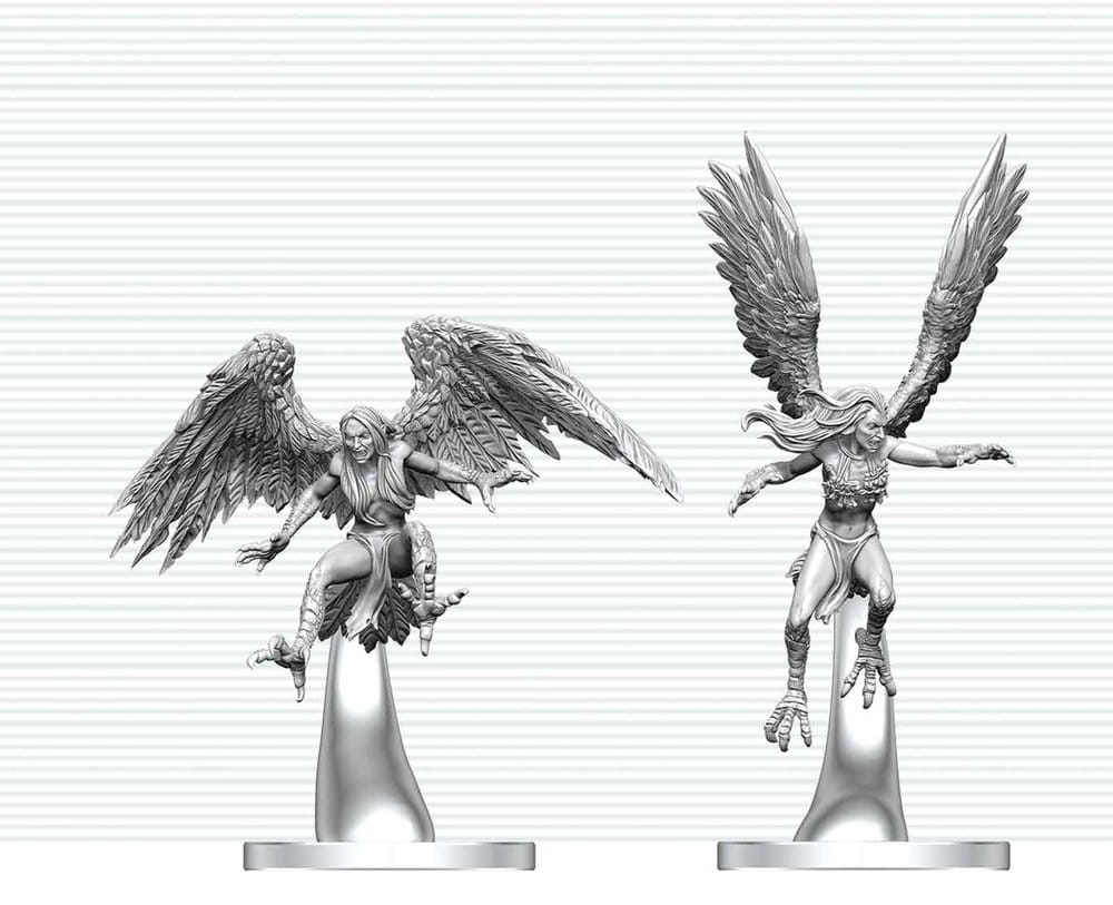 Dungeons & Dragons Nolzur's Marvelous Miniatures miniature à peindre Harpies 17 cm