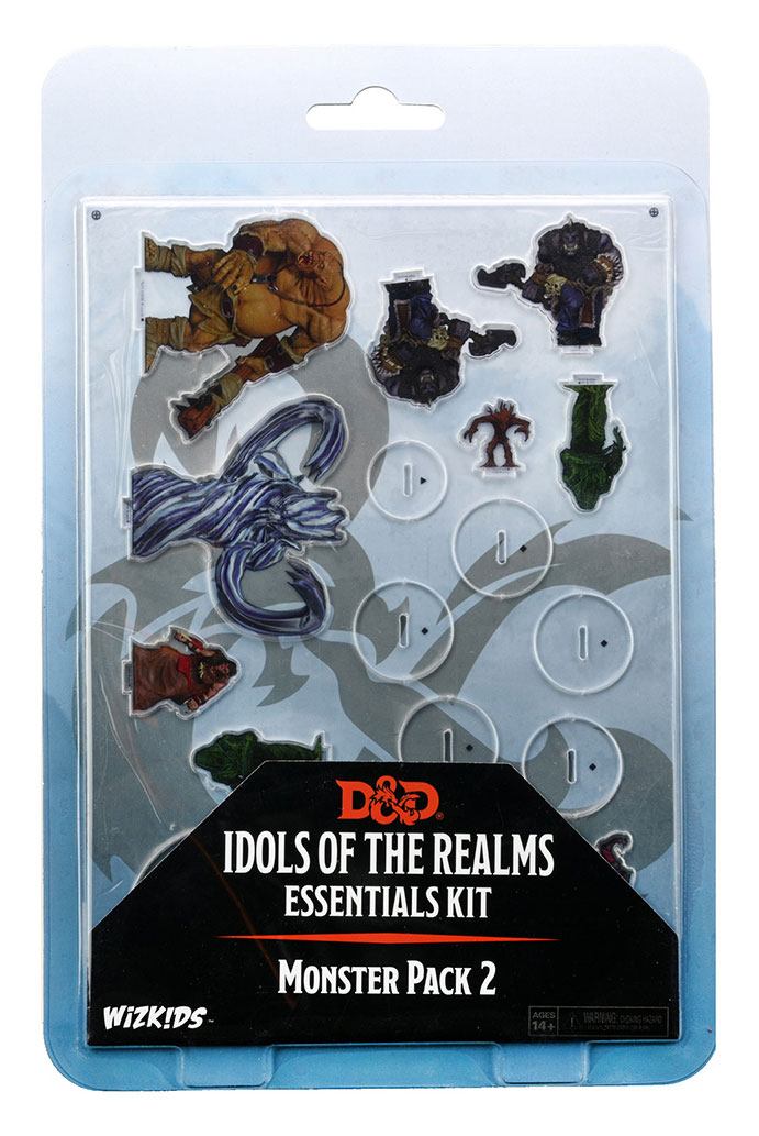 D&D Icons of the Realms miniatures Essentials 2D Miniatures - Monster Pack #2