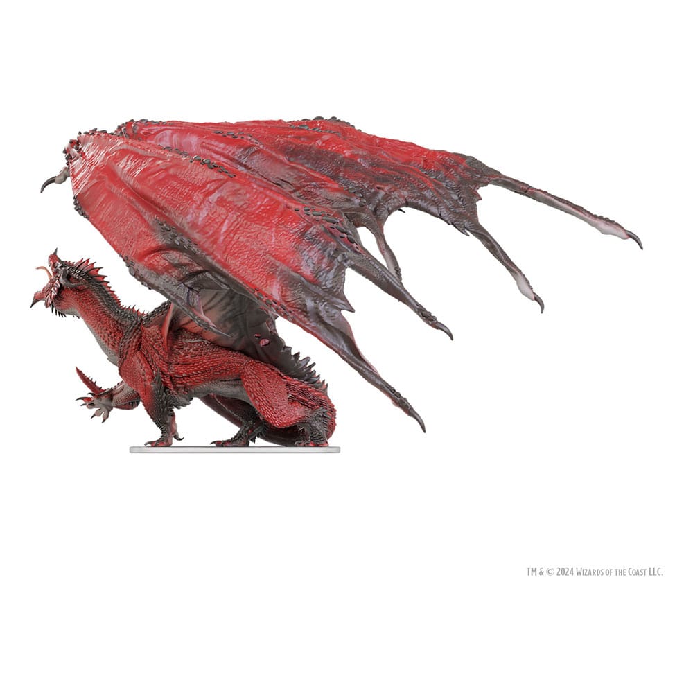 D&D Icons of the Realms miniature prépeinte Adult Red Dragon Tyrant 18 cm