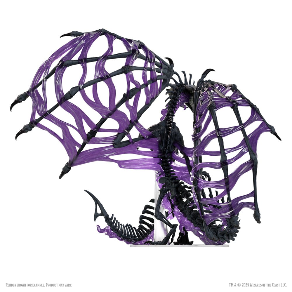 D&D Icons of the Realms miniature prépeinte "Boxed Miniature"  Black Dracolich 30 cm