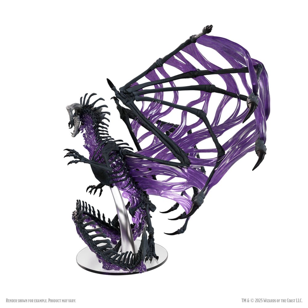 D&D Icons of the Realms miniature prépeinte "Boxed Miniature"  Black Dracolich 30 cm