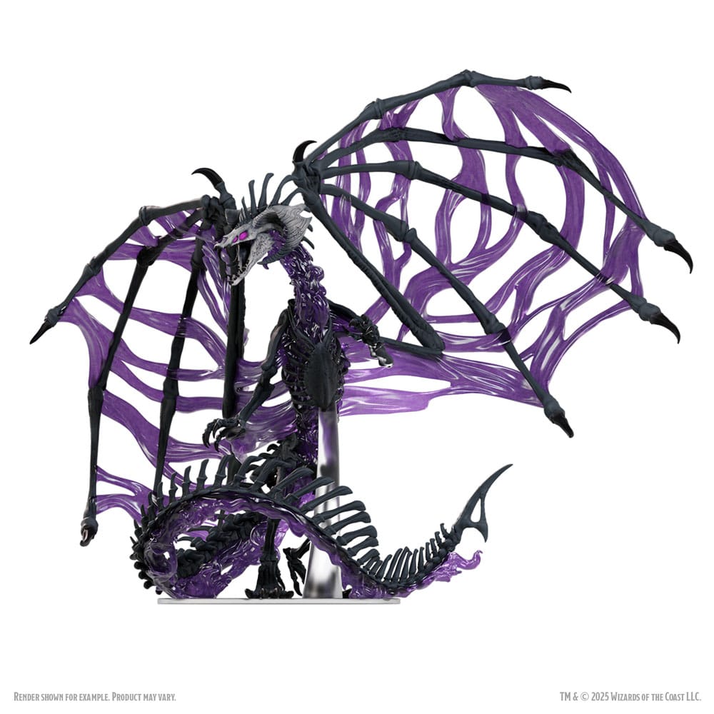 D&D Icons of the Realms miniature prépeinte "Boxed Miniature"  Black Dracolich 30 cm