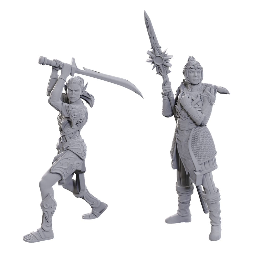D&D Nolzur's Marvelous Miniatures miniature à peindre Lae'zel & Shadowheart