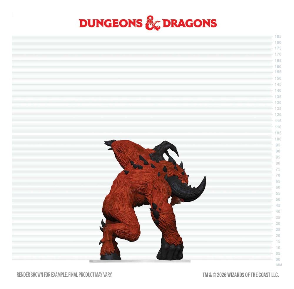 D&D Icons of the Realms Boxed miniatures prépeintes Goristro 15 cm