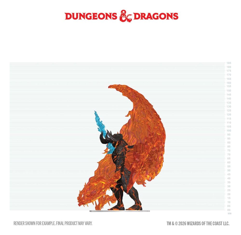 D&D Icons of the Realms Boxed miniatures prépeintes Balor 20 cm