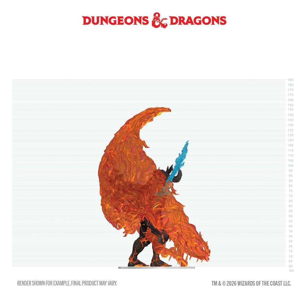 D&D Icons of the Realms Boxed miniatures prépeintes Balor 20 cm