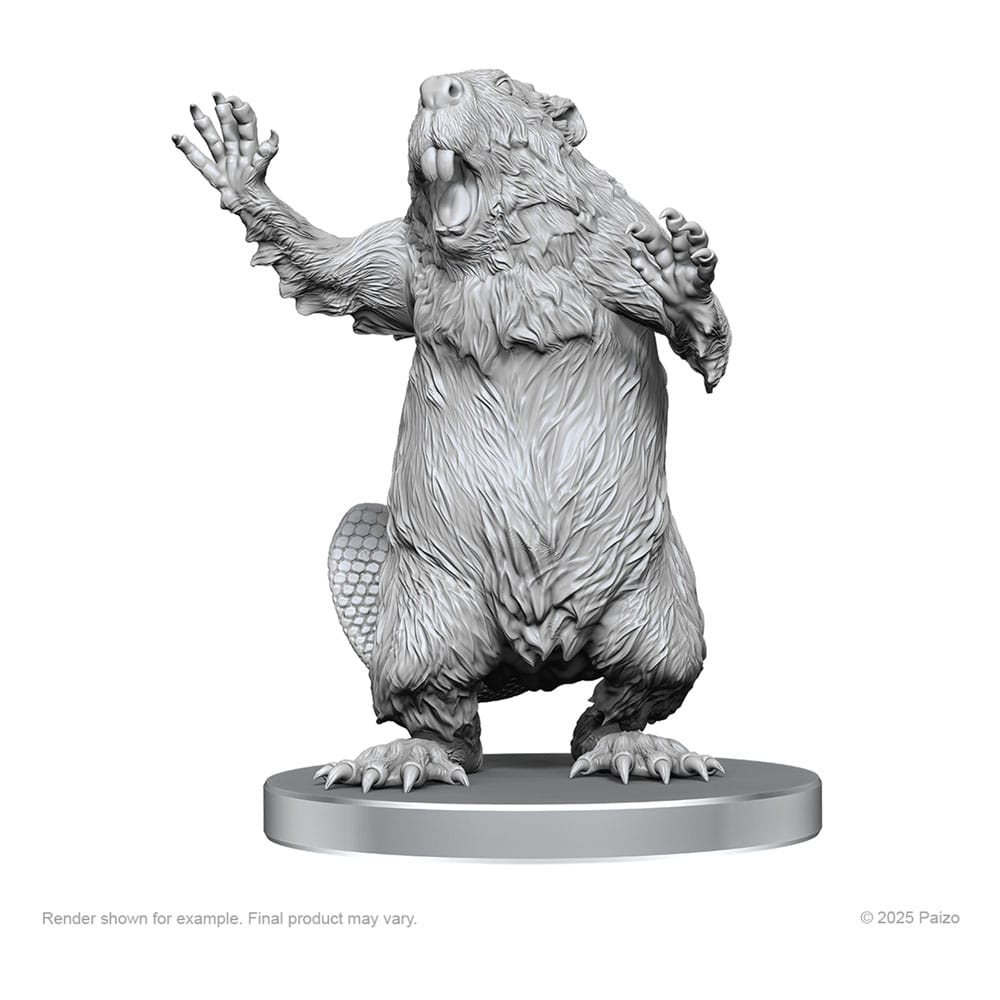 Pathfinder Deep Cuts miniatures à peindre Boggard Scout & Castoroides