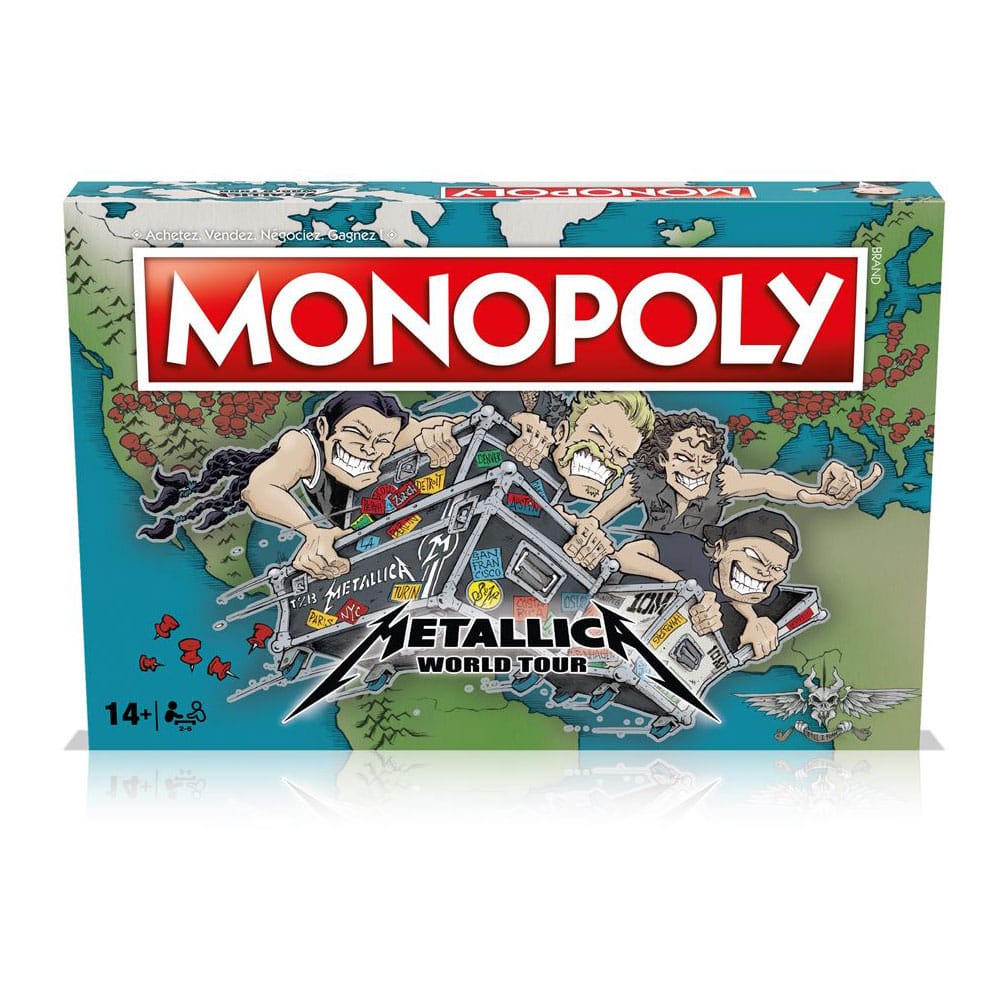 Metallica Monopoly Metallica World Tour *Version française*