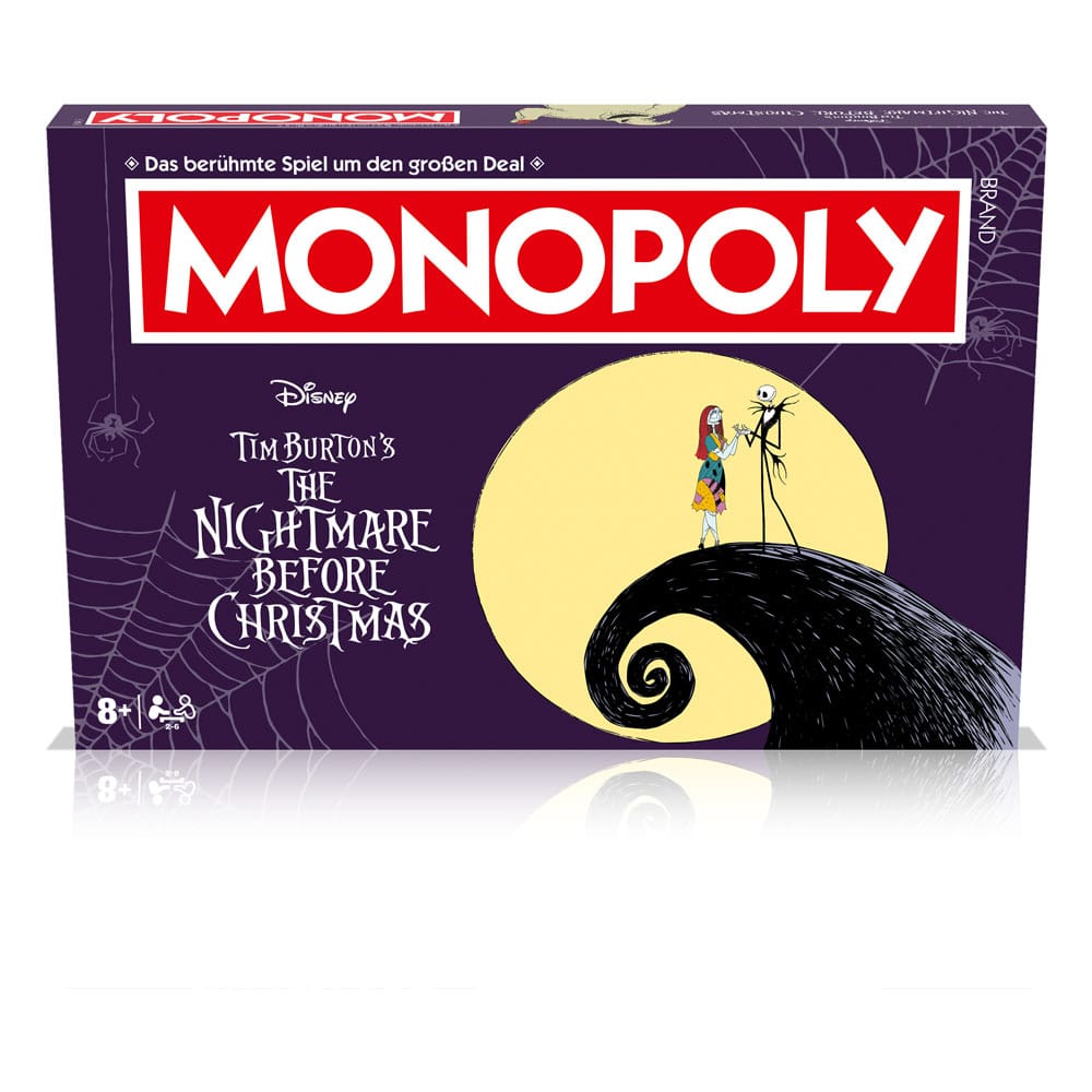 Monopoly jeu de plateau L'Étrange Noël de monsieur Jack *ALLEMAND*
