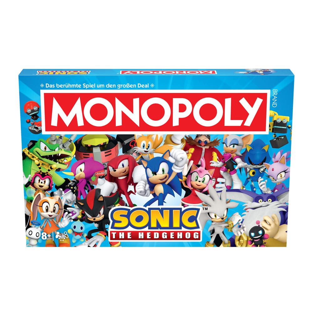Monopoly jeu de plateau Sonic the Hedgehog *ALLEMAND*