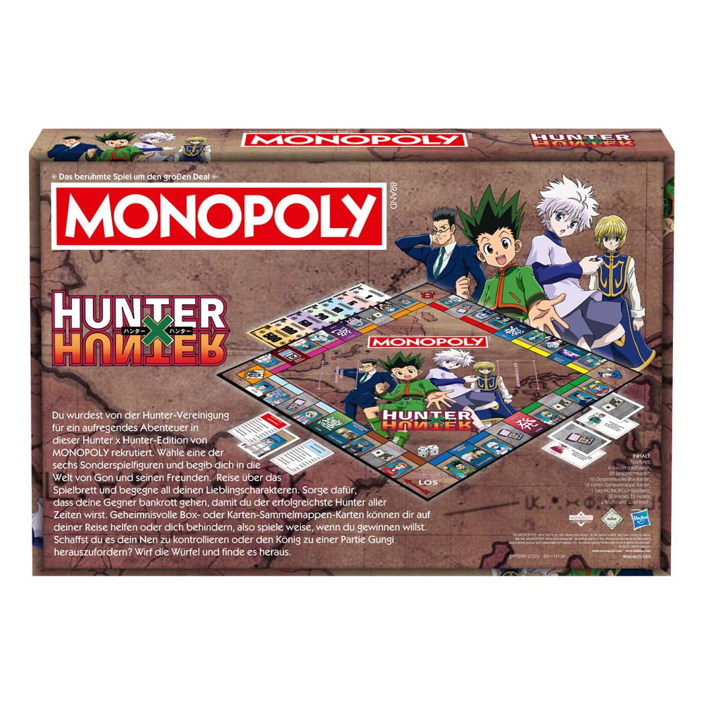 Monopoly jeu de plateau Hunter x Hunter *ALLEMAND*