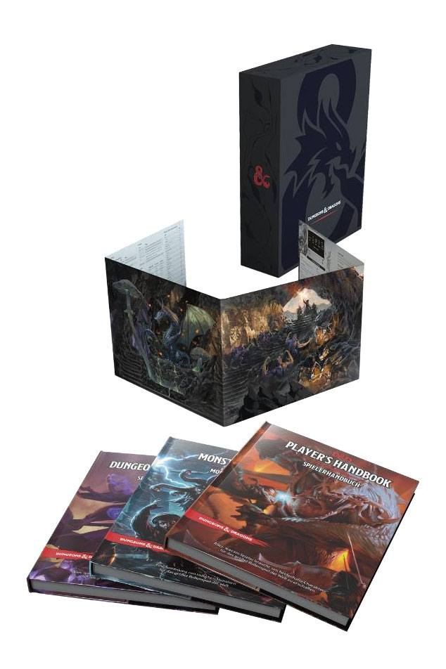 Dungeons & Dragons RPG Core Rulebooks Gift Set *ALLEMAND*