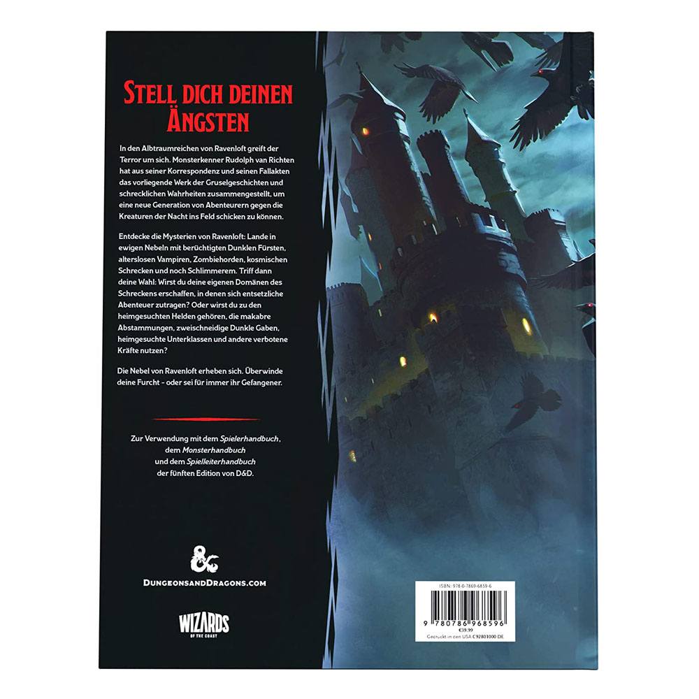 Dungeons & Dragons RPG Van Richtens Ratgeber zu Ravenloft *ALLEMAND*