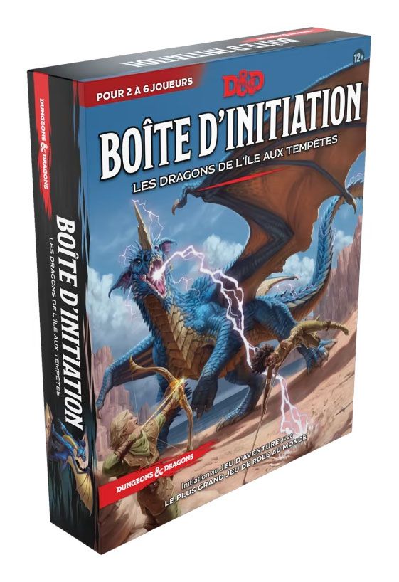 Dungeons & Dragons RPG Boîte d'Initiation : Les Dragons de l'Île aux Tempêtes *FRANCAIS*