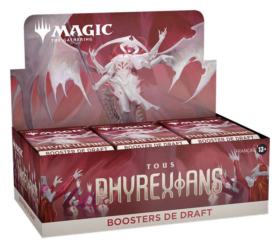 Magic the Gathering Tous Phyrexians présentoir boosters de draft (36) *FRANCAIS*