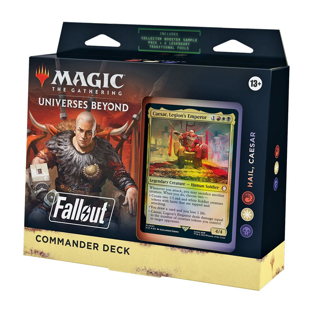 Magic the Gathering Universes Beyond: Fallout présentoir decks Commander (4) *ANGLAIS*