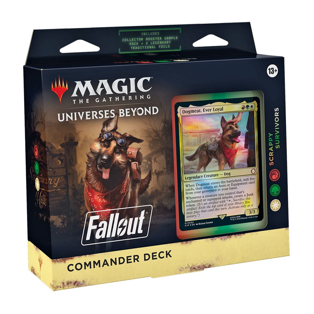 Magic the Gathering Universes Beyond: Fallout présentoir decks Commander (4) *ANGLAIS*