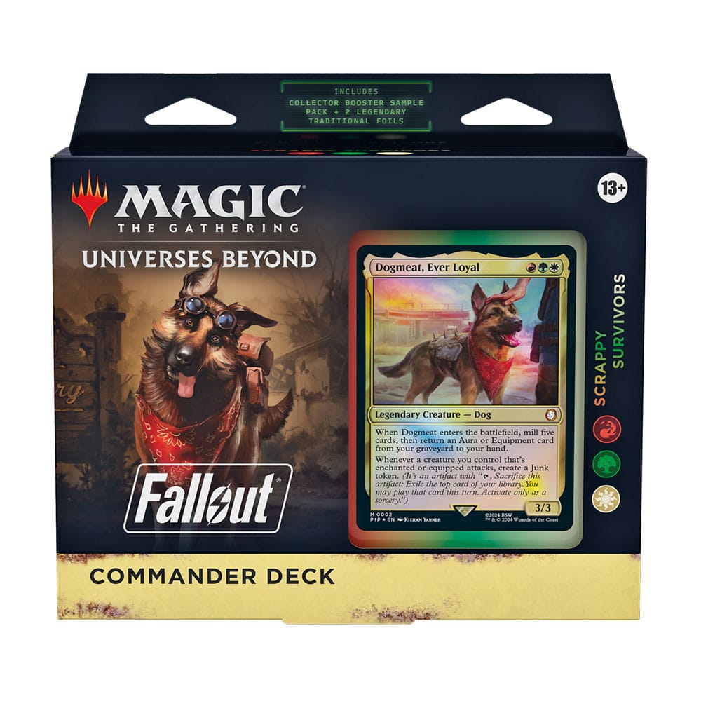 Magic the Gathering Universes Beyond: Fallout présentoir decks Commander (4) *ANGLAIS*