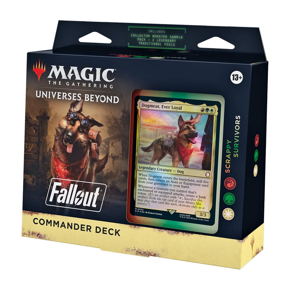 Magic the Gathering Universes Beyond: Fallout présentoir decks Commander (4) *ANGLAIS*