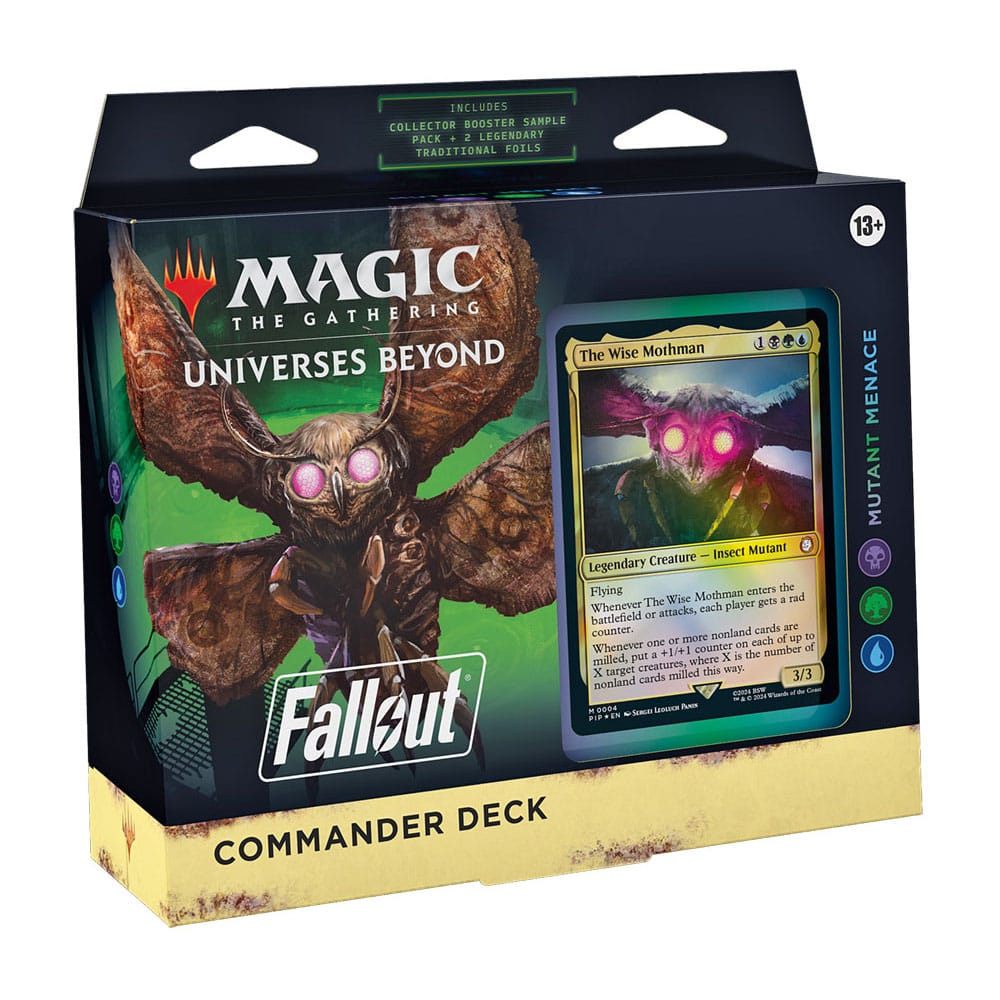 Magic the Gathering Universes Beyond: Fallout présentoir decks Commander (4) *ANGLAIS*