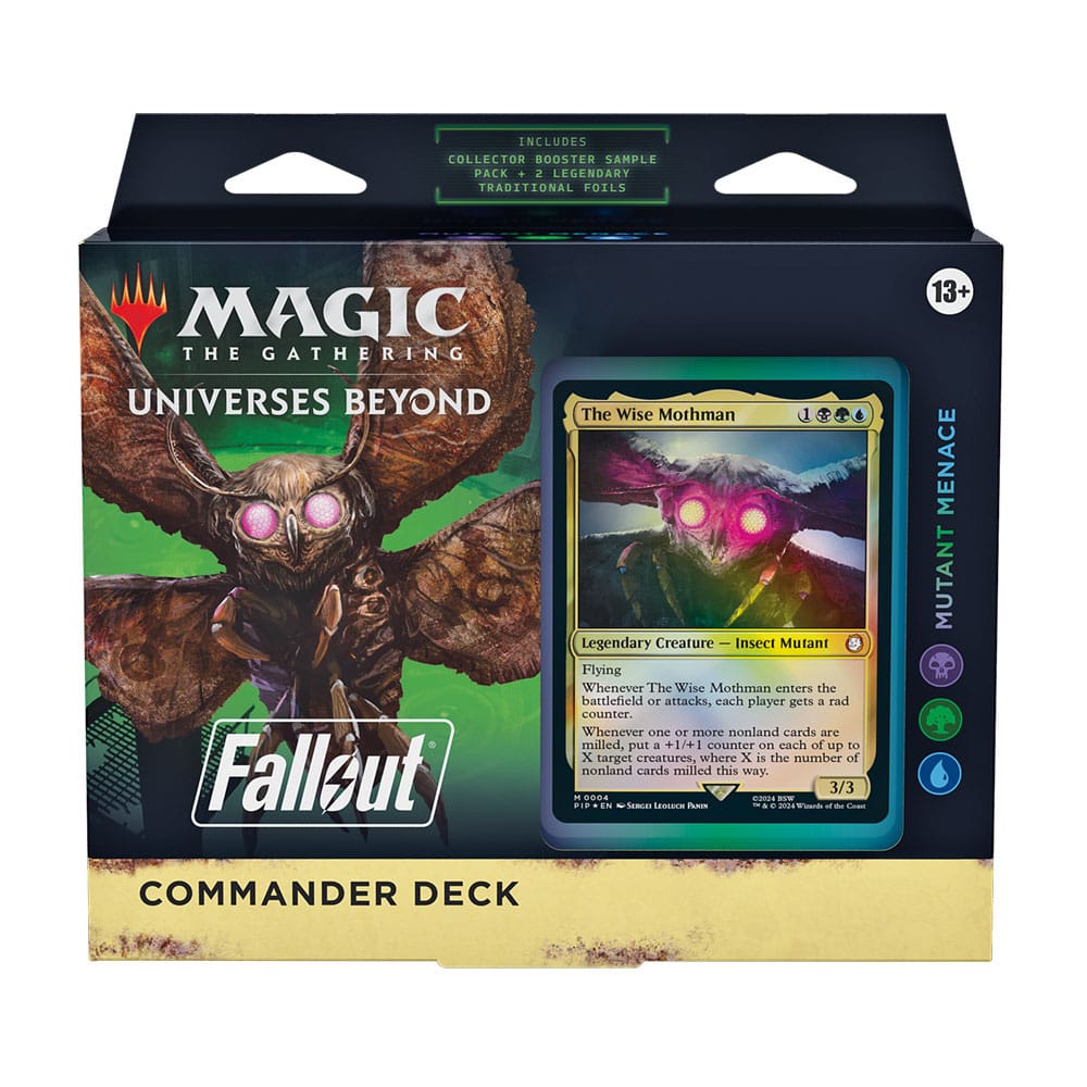 Magic the Gathering Universes Beyond: Fallout présentoir decks Commander (4) *ANGLAIS*