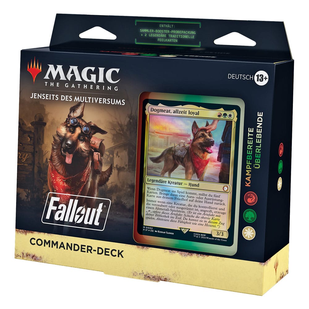 Magic the Gathering Jenseits des Multiversums: Fallout présentoir decks Commander (4) *ALLEMAND*