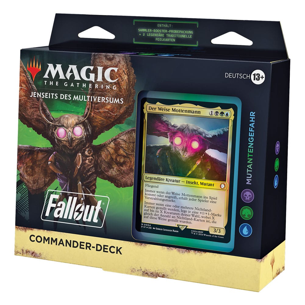 Magic the Gathering Jenseits des Multiversums: Fallout présentoir decks Commander (4) *ALLEMAND*
