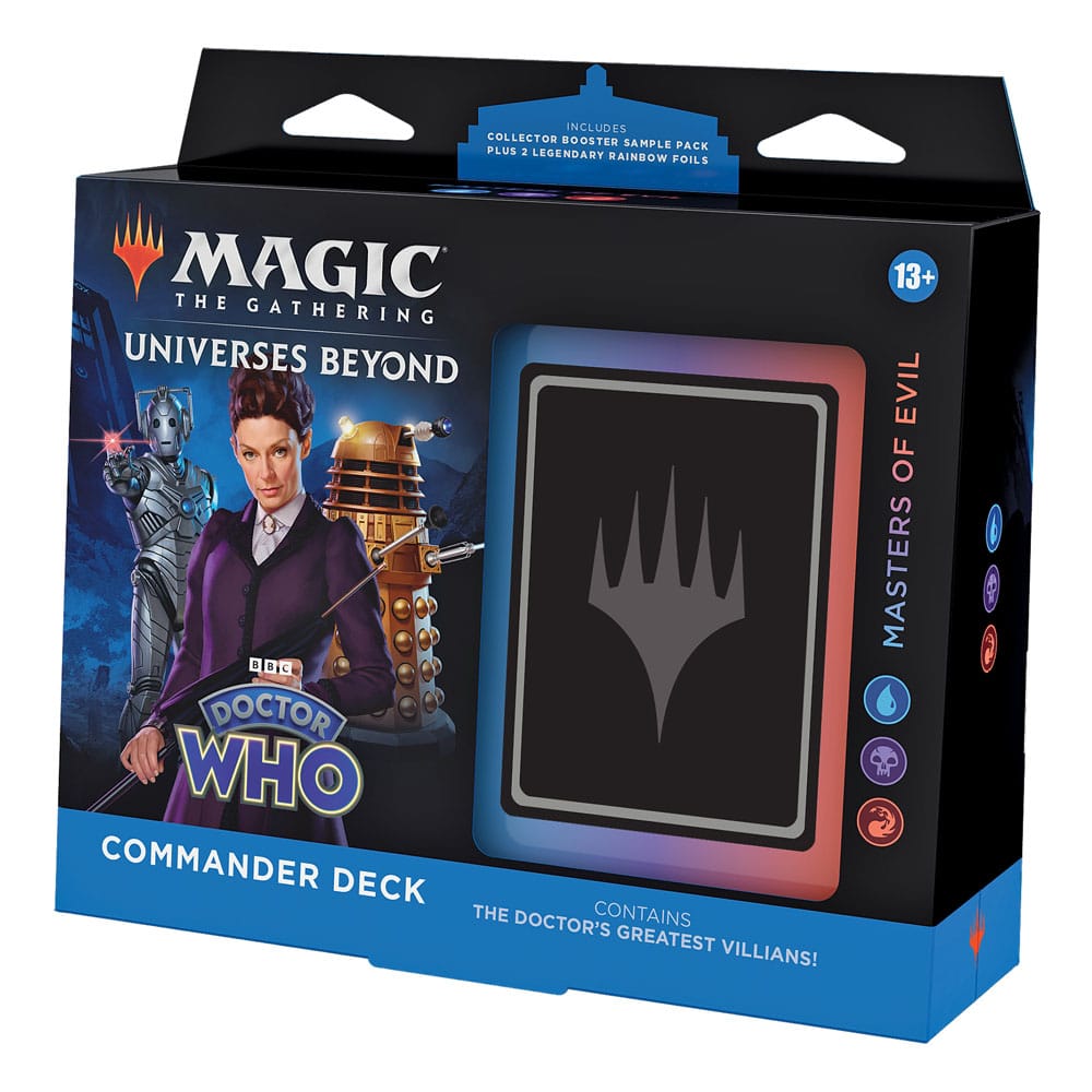 Magic the Gathering Universes Beyond: Doctor Who présentoir decks Commander (4) *ANGLAIS*