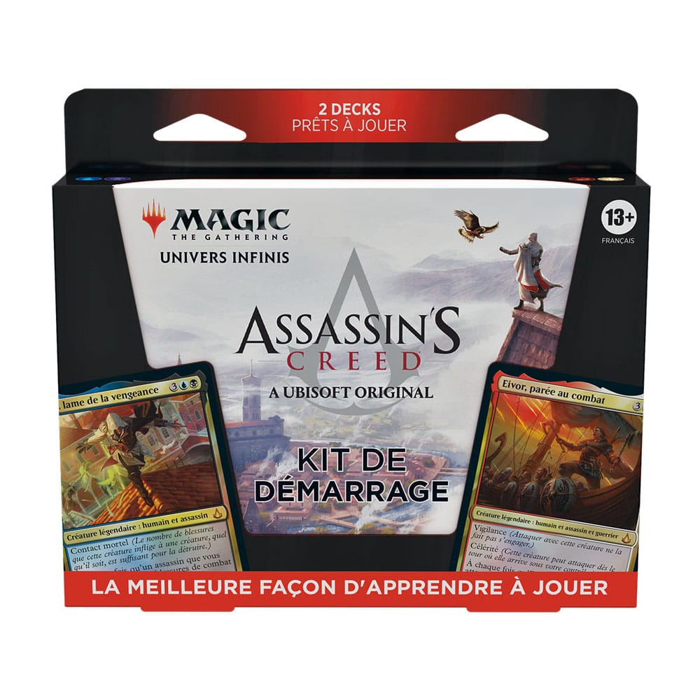 Magic the Gathering Univers infinis : Assassin's Creed présentoir kits de démarrage 2024 (12) *FRANCAIS*