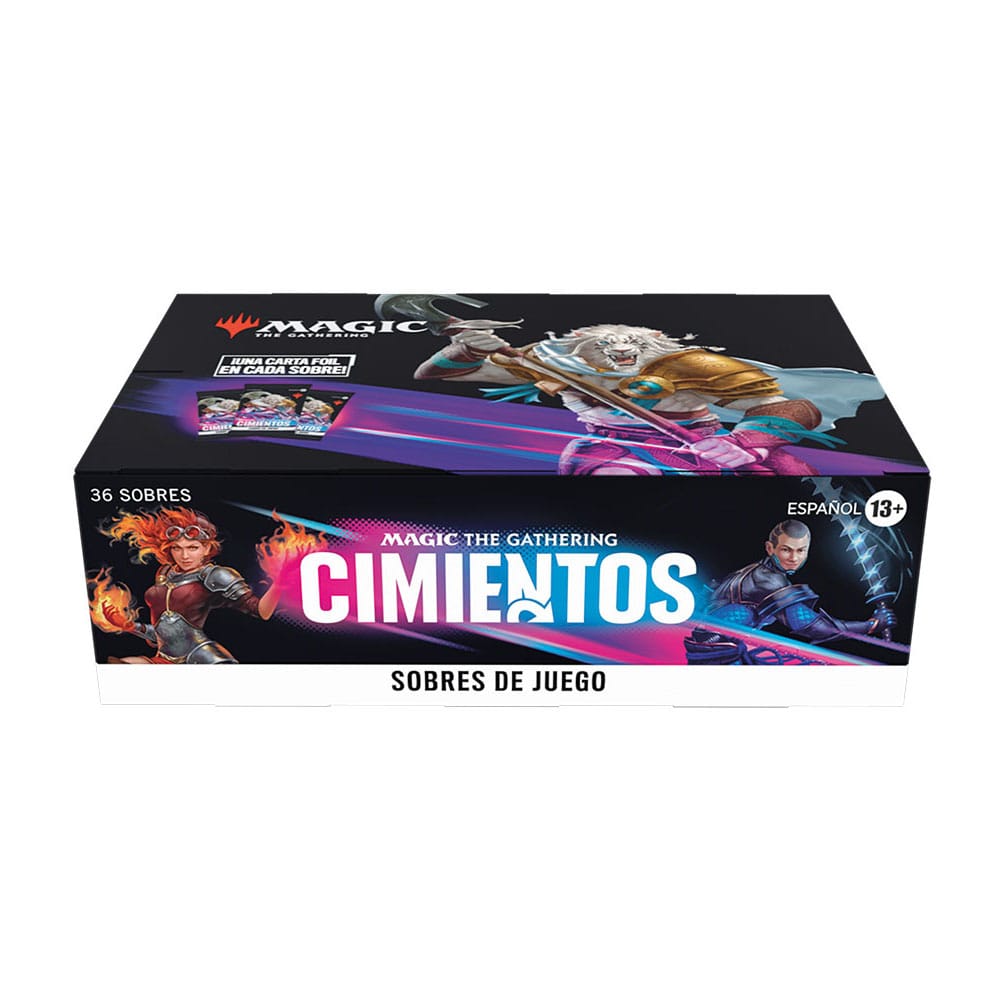 Magic the Gathering Cimientos présentoir boosters de jeu (36) *ESPAGNOL*