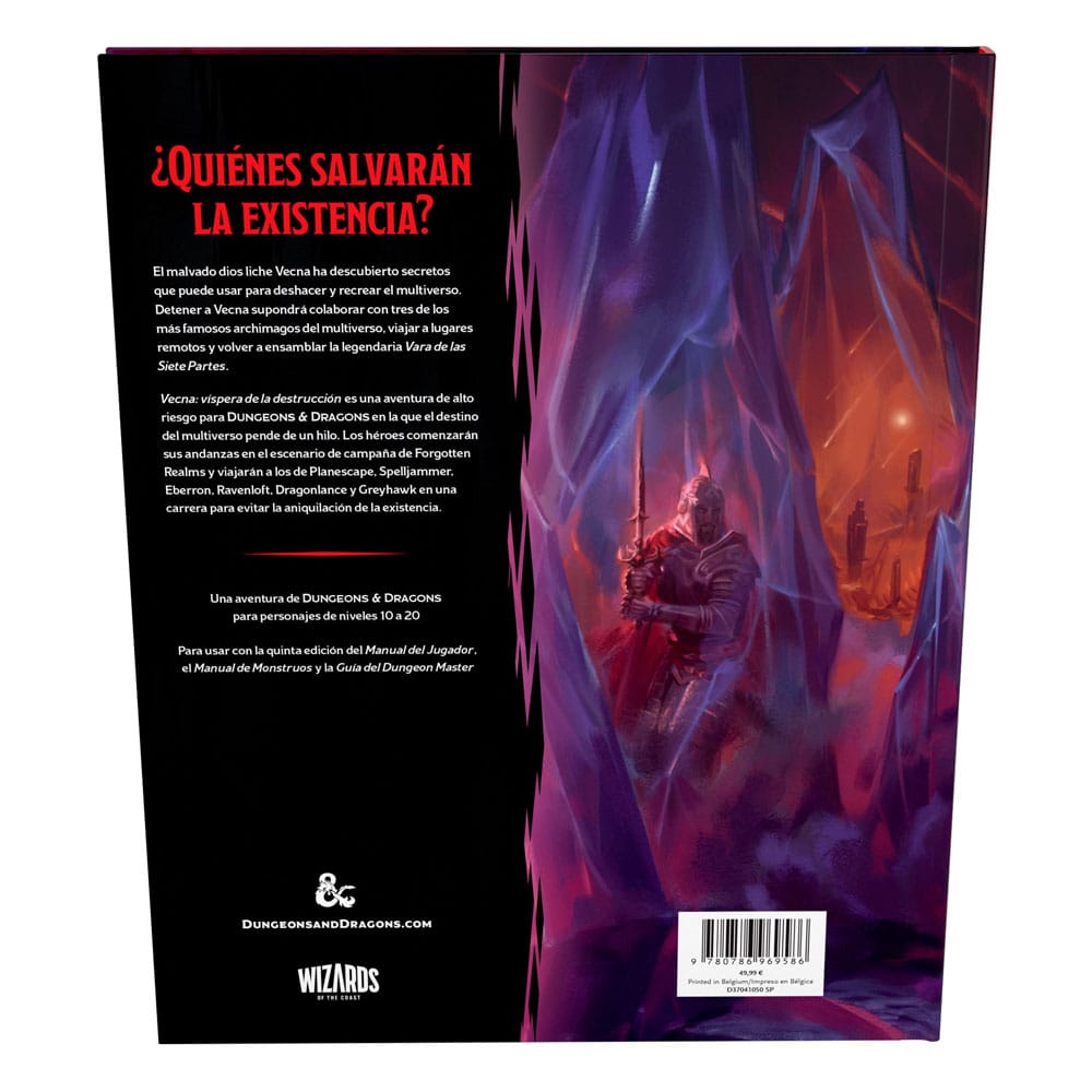 Dungeons & Dragons RPG aventure Vecna: Víspera de la Destrucción *ESPAGNOL*