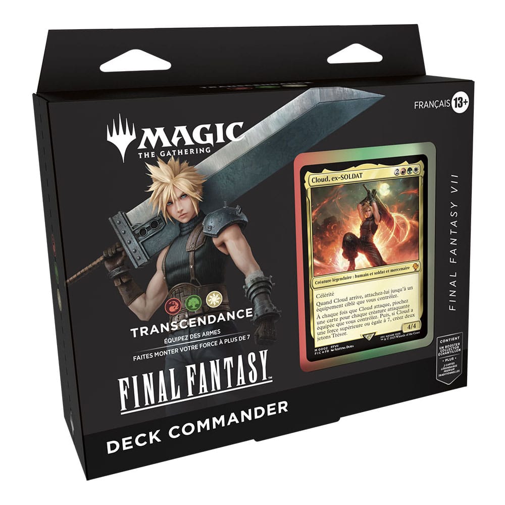 Magic the Gathering Final Fantasy présentoir decks Commander (4) *FRANCAIS*