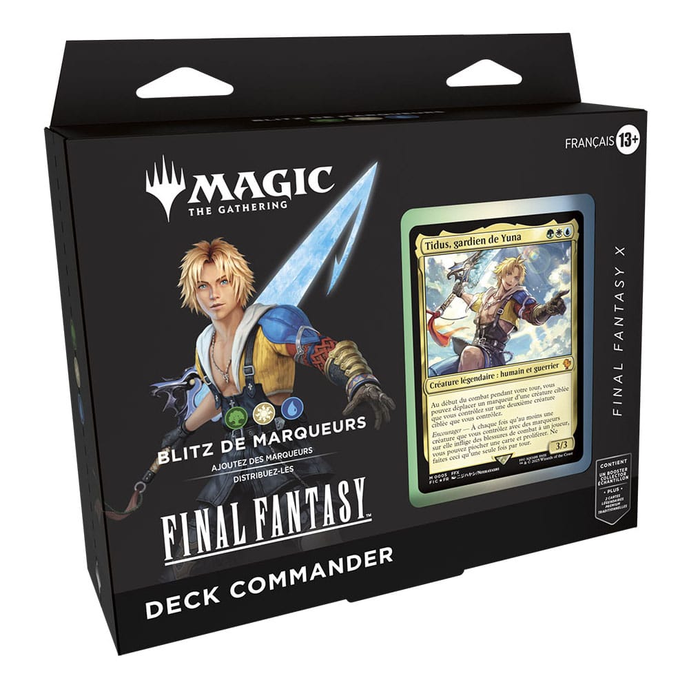 Magic the Gathering Final Fantasy présentoir decks Commander (4) *FRANCAIS*