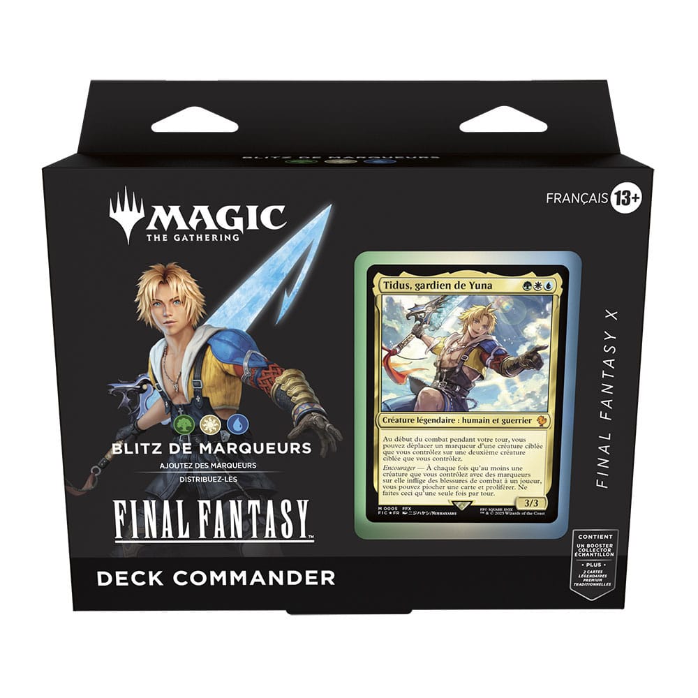 Magic the Gathering Final Fantasy présentoir decks Commander (4) *FRANCAIS*