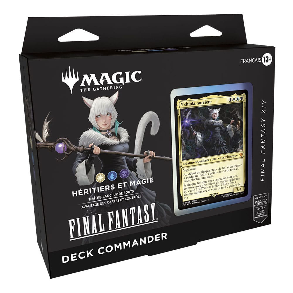 Magic the Gathering Final Fantasy présentoir decks Commander (4) *FRANCAIS*