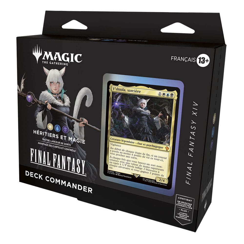 Magic the Gathering Final Fantasy présentoir decks Commander (4) *FRANCAIS*