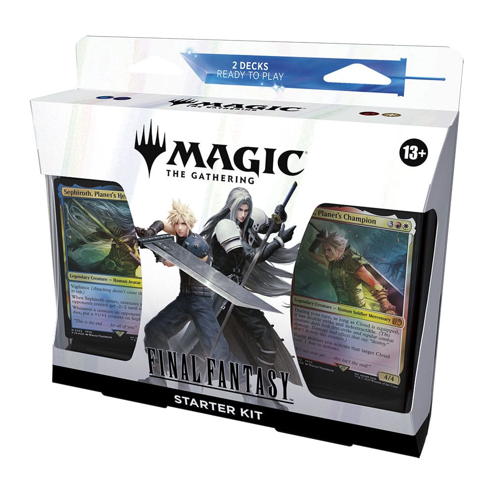 Magic the Gathering Final Fantasy présentoir kits de démarrage 2024 (12) *ANGLAIS*