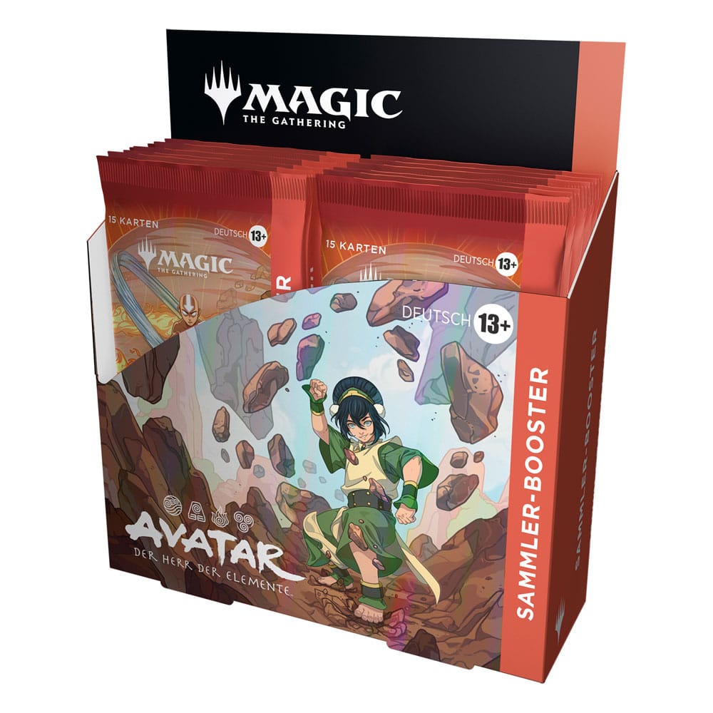 Magic the Gathering Avatar - Der Herr der Elemente présentoir boosters collectors (12) *ALLEMAND*
