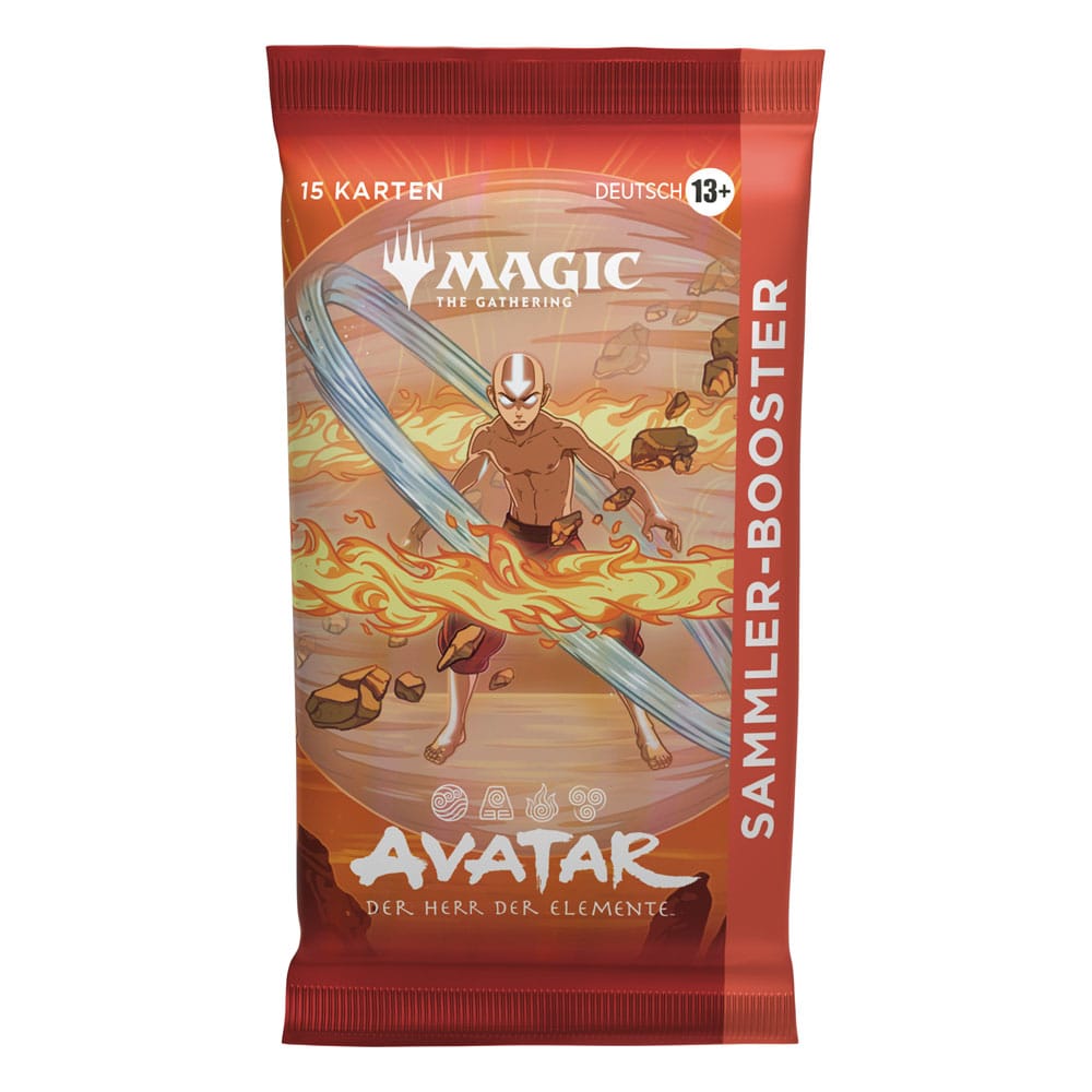 Magic the Gathering Avatar - Der Herr der Elemente présentoir boosters collectors (12) *ALLEMAND*