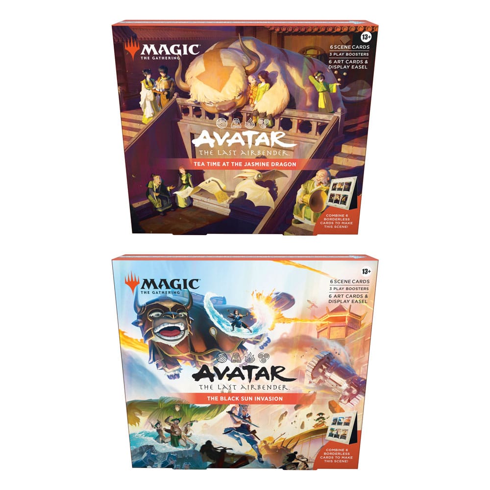 Magic the Gathering Avatar: The Last Airbender présentoir boîtes scéniques (4) *ANGLAIS*