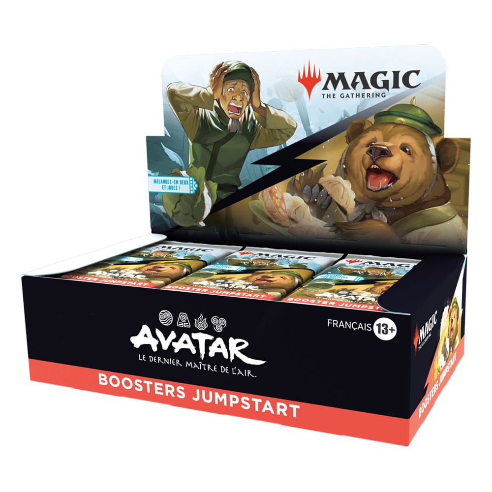 Magic: The Gathering - Display de Boosters Jumpstart Avatar, le dernier maître de l'air (24 Boosters)