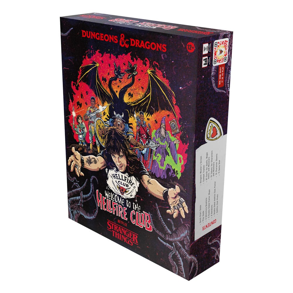 Dungeons & Dragons jeu de plateau Stranger Things: Welcome to the Hellfire Club *ANGLAIS*