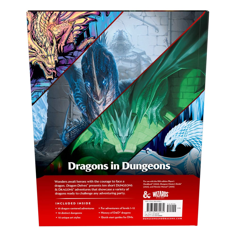 Dungeons & Dragons RPG Dragon Delves: An Adventure Anthology *ANGLAIS*