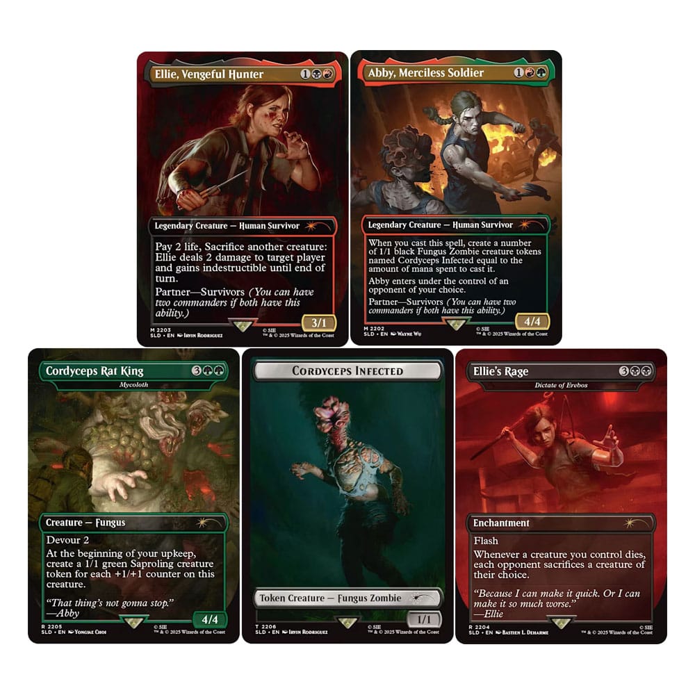 Magic the Gathering Secret Lair x PlayStation: The Last of Us Part II *ANGLAIS*