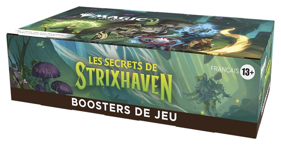 Magic: The Gathering - Boîte de Boosters de jeu Les secrets de Strixhaven (30 Boosters)