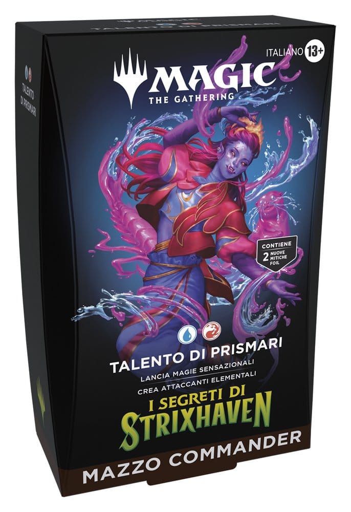 Magic the Gathering I Segreti di Strixhaven decks Commander (5) *ITALIEN*