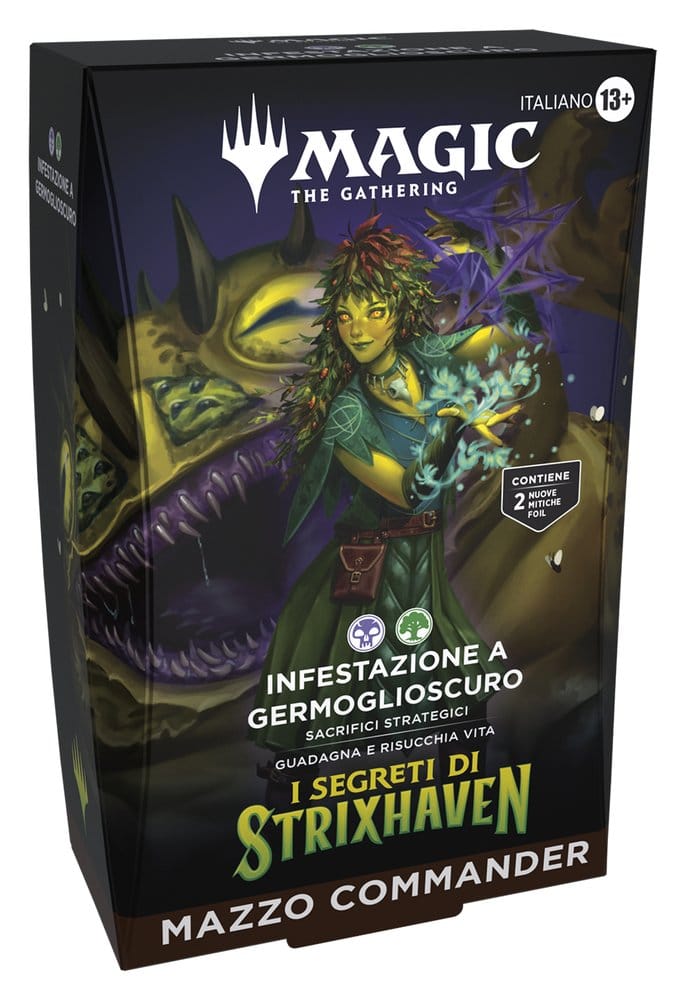Magic the Gathering I Segreti di Strixhaven decks Commander (5) *ITALIEN*