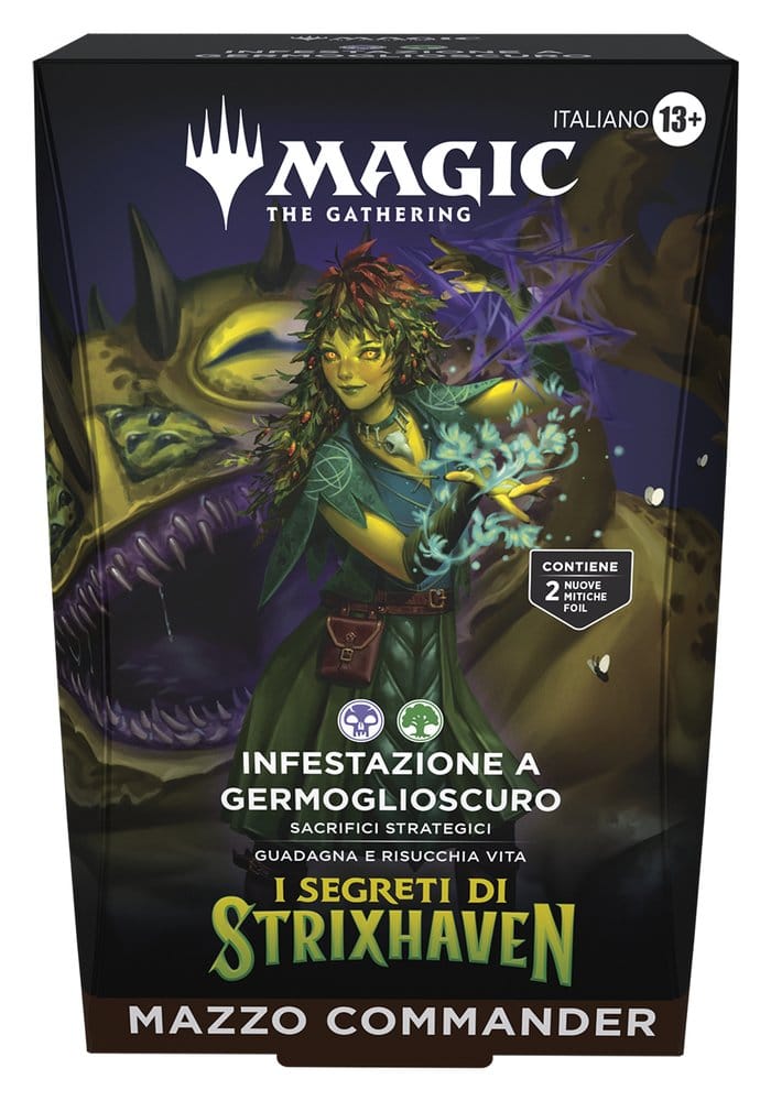 Magic the Gathering I Segreti di Strixhaven decks Commander (5) *ITALIEN*